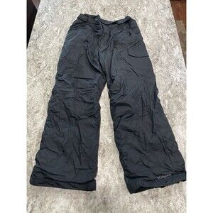 Columbia Kids Snow Pants XL 14 16 Black Nylon Ski Snowboard Boys Girls